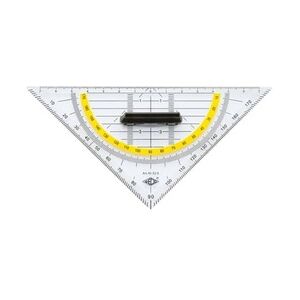 Geometriedreieck abnehmbarer Griff, 16cm