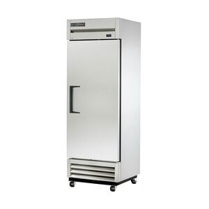 TRUE Premium Gastro Kühlschrank T-19, Umluftkühlung, 350 l, silber,