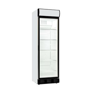 Flaschenkühlschrank mit Glastür Getränkekühlschrank Kühlschrank Gastro 362 L Display