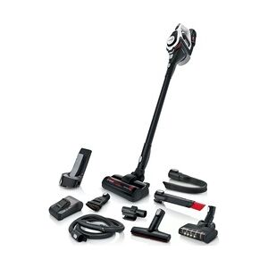 Bosch Serie 8 BSS825ALL Stabstaubsauger/Elektrischer Besen Akku Trocken Beutellos Schwarz, Weiß 5 Ah