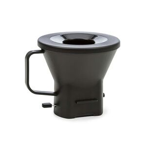Klarstein Grande Gusto Ersatz-Kaffeefilterhalterung mit Deckel BPA-frei schwarz Schwarz