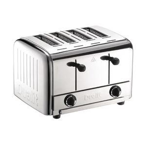 Dualit Cateringtoaster 49900 Edelstahl 4 Schlitze