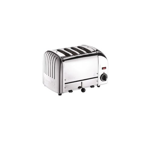 Gastronoble Dualit Toaster 40352 – 4 Schlitze – Edelstahl – Dreh-Timer