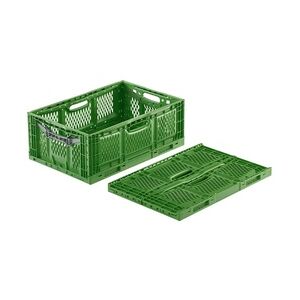 DIE BOX FABRIK Obst/Gemüsekiste - Kunststoff Faltbox 600x400x230 mm