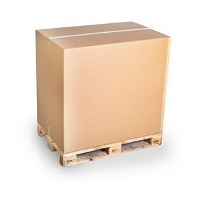 KK Verpackungen 130 Palettenkartons 1180 x 780 x 1065 mm Wellpappe Versandkartons Kartons Palettencontainer