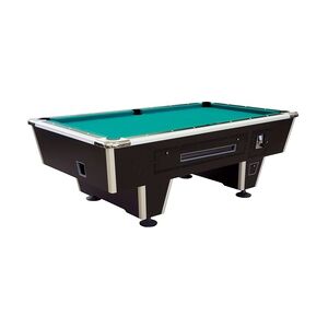 1a-sports Billardtisch, Billard Tisch Orlando 8 ft groß mit Münzeinwurf und Schieferplatte