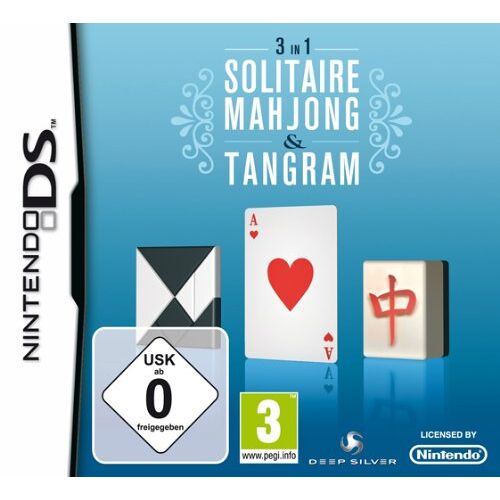 Deep Silver - GEBRAUCHT Solitaire, Mahjong & Tangram 3-in-1 (NDS) - Preis vom 28.09.2022 04:31:28 h