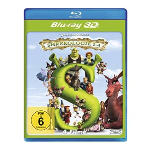 GEBRAUCHT Shrek - Die komplette Geschichte - Quadrilogy [3D Blu-ray] - Preis vom 05.05.2024 04:53:23 h