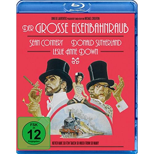 Michael Crichton - GEBRAUCHT Der große Eisenbahnraub [Blu-ray] - Preis vom 18.04.2024 05:05:10 h