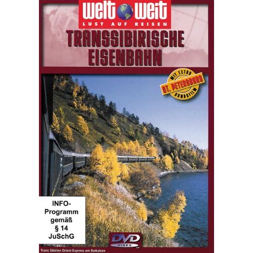 N N - GEBRAUCHT Transsibirische Eisenbahn (Reihe: welt weit) mit Bonusfilm St. Petersburg (1 DVD, Länge: ca. 78 Min.) - Preis vom 28.03.2024 06:04:05 h