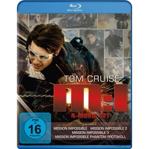 Tom Cruise - GEBRAUCHT Mission: Impossible - M:I 4-Movie Set (Mission: Impossible / Mission: Impossible 2 / Mission: Impossible 3 / Mission: Impossible - Phantom Protokoll) [Blu-ray] - Preis vom 24.04.2024 05:05:17 h