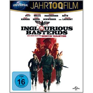 Quentin Tarantino - GEBRAUCHT Inglourious Basterds - Jahr100Film [Blu-ray] - Preis vom 24.04.2024 05:05:17 h