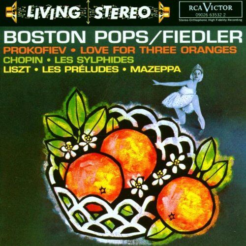 Arthur Fiedler - GEBRAUCHT Living Stereo - Boston Pops / Fiedler (Aufnahmen 1960 / 1961) - Preis vom 27.01.2023 06:19:02 h