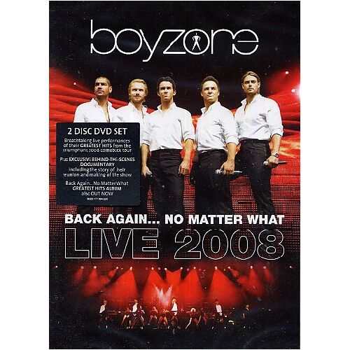 Gebraucht: Boyzone - GEBRAUCHT Boyzone - Back Again...No Matter What: Live 2008 [2 DVDs] - Preis vom 15.08.2022 04:40:27 h