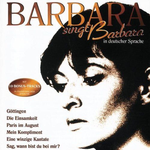 Barbara – GEBRAUCHT Barbara Singt Barbara in Deutscher Sprache – Preis vom 04.01.2024 05:57:39 h