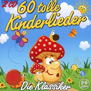 Kiddy Club - GEBRAUCHT 60 Tolle Kinderlieder (2 CDs) - Preis vom 01.03.2024 06:00:59 h