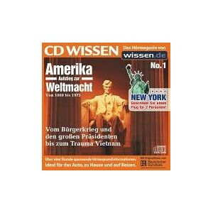 Christian Schult - GEBRAUCHT CD WISSEN - Amerika - Aufstieg zur Weltmacht (Teil 1) - 1860-1975, 1 CD - Preis vom 06.09.2023 05:03:33 h