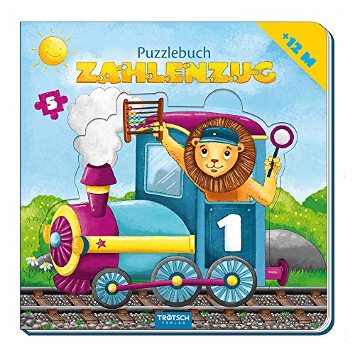 Trötsch Verlag GmbH & Co. KG - GEBRAUCHT Trötsch Puzzlebuch Zahlenzug Puzzlebuch: Kinderbuch Beschäftigungsbuch Entdeckerbuch Puzzlebuch - Preis vom 19.04.2024 05:01:45 h