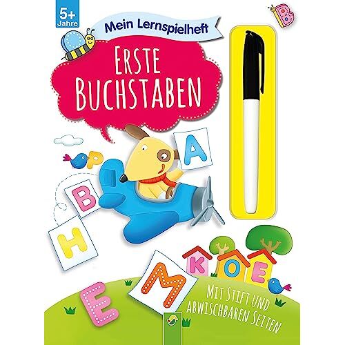 GEBRAUCHT Mein Lernspielheft Erste Buchstaben: Mit Stift und abwischbaren Seiten - Preis vom 28.03.2024 06:04:05 h