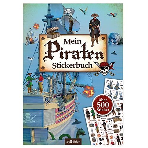 GEBRAUCHT Mein Piraten-Stickerbuch: über 500 Sticker (Mein Stickerbuch) - Preis vom 16.04.2024 05:00:44 h