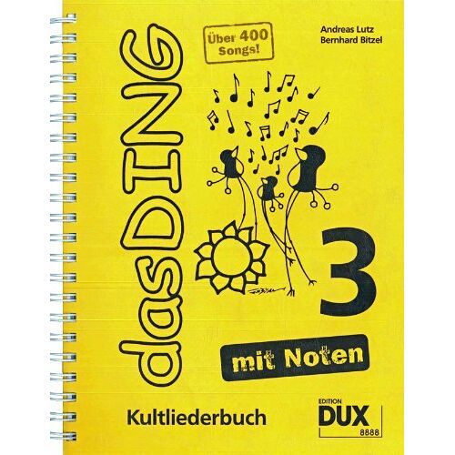 Bernhard Bitzel – GEBRAUCHT Das Ding 3 mit Noten: Kultliederbuch mit Noten und Akkordbezifferung – Preis vom 08.01.2024 05:55:10 h