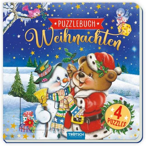 Trötsch Verlag GmbH & Co. KG - GEBRAUCHT Trötsch Pappenbuch Puzzlebuch Weihnachten: Beschäftigungsbuch Entdeckerbuch Puzzlebuch - Preis vom 19.04.2024 05:01:45 h