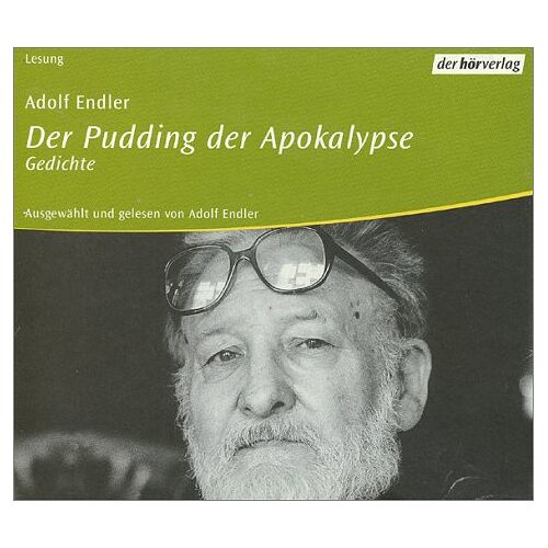 Adolf Endler – GEBRAUCHT Der Pudding der Apokalypse, 1 Audio-CD – Preis vom 08.01.2024 05:55:10 h