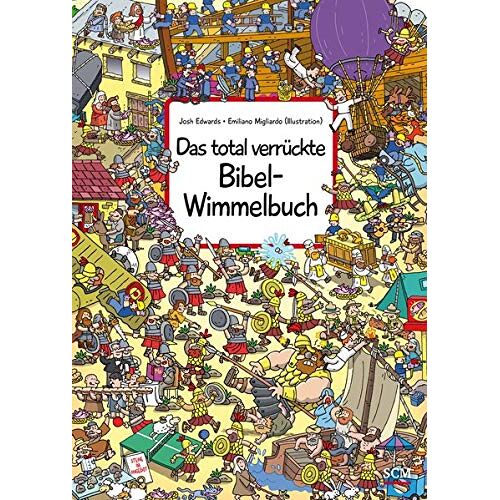 GEBRAUCHT Das total verrückte Bibel-Wimmelbuch (Bilderbücher für 3- bis 6-Jährige - Wimmelbücher) - Preis vom 19.04.2024 05:01:45 h