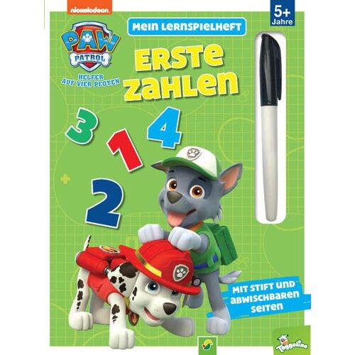 GEBRAUCHT Mein Lernspielheft PAW Patrol Erste Zahlen: Ab 5 Jahren. Mit Stift und abwischbaren Seiten - Preis vom 28.03.2024 06:04:05 h