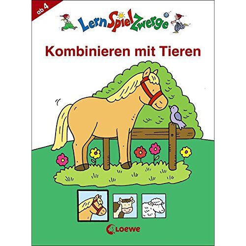 GEBRAUCHT LernSpielZwerge - Kombinieren mit Tieren (LernSpielZwerge - Mal- und Rätselblocks) - Preis vom 28.03.2024 06:04:05 h