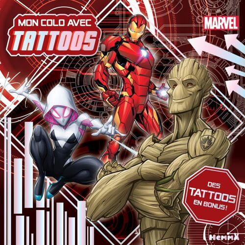 Hemma – GEBRAUCHT Marvel – Mon colo avec tattoos – Des tattoos en bonus ! – Preis vom 08.01.2024 05:55:10 h