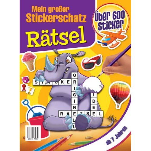 – GEBRAUCHT Rätsel: Mein großer Stickerschatz – Preis vom 03.01.2024 05:51:59 h