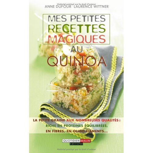 Anne Dufour – GEBRAUCHT Mes petites recettes magiques au quinoa – Preis vom 04.01.2024 05:57:39 h