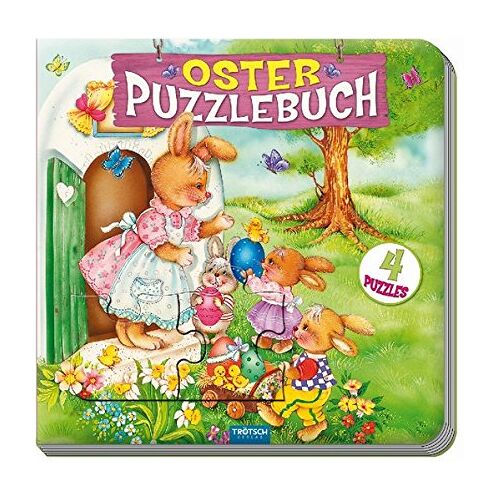 GEBRAUCHT Oster-Puzzlebuch mit 4 Puzzles - Preis vom 16.04.2024 05:00:44 h