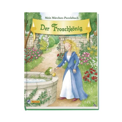 Gebraucht:  - Mein Märchen Puzzlebuch, Der Froschkönig: Nelson Puzzlebuch - Preis vom 13.07.2022 04:32:50 h