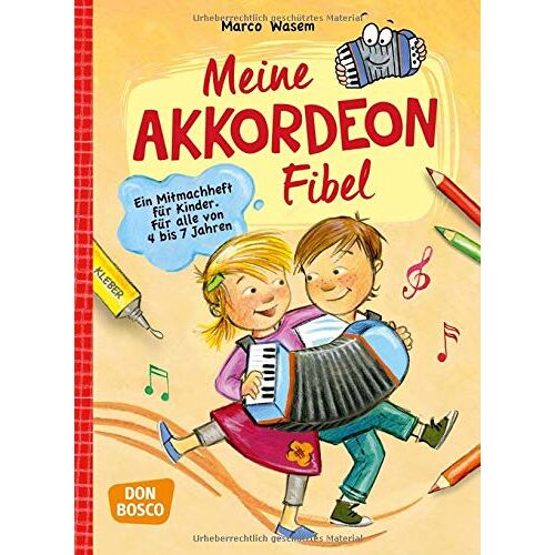 Marco Wasem - GEBRAUCHT Meine Akkordeon-Fibel: Ein Mitmachheft für Kinder Für alle von 4 bis 7 Jahren - Preis vom 28.03.2024 06:04:05 h