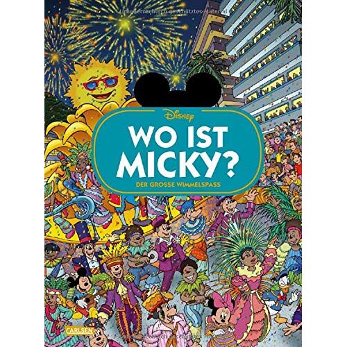 Walt Disney - GEBRAUCHT Disney: Wo ist Micky? – Wimmelbuch mit Micky Maus: Der große Wimmelspaß (Wimmelbuch) - Preis vom 19.04.2024 05:01:45 h