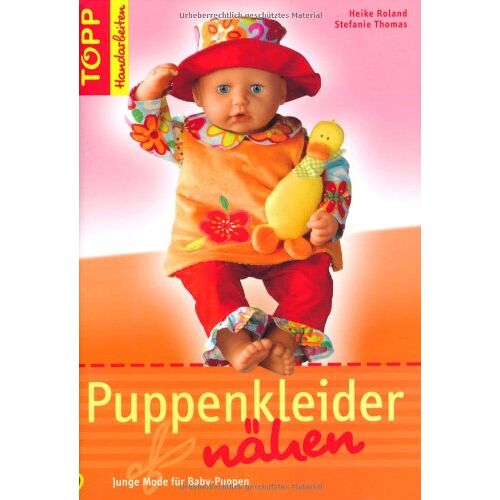 Heike Roland - GEBRAUCHT Puppenkleider nähen: Junge Mode für Baby-Puppen - Preis vom 19.04.2024 05:01:45 h