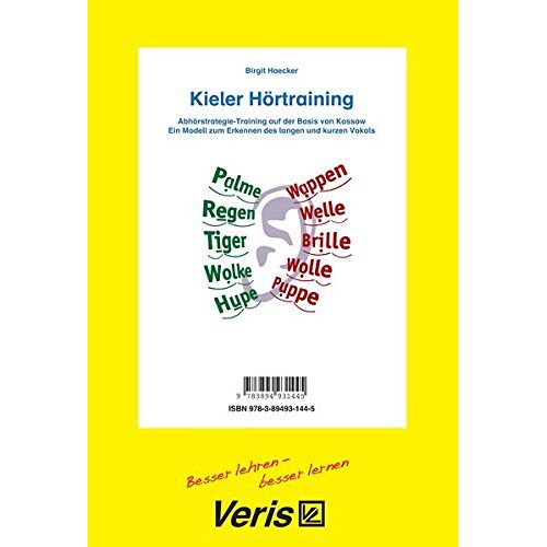 Birgit Haecker – GEBRAUCHT Kieler Hörtraining: Abhörstrategie-Training auf der Basis von Kossow. Eine Strategie zum Erkennen langer und kurzer Vokale – Preis vom 22.12.2023 05:50:38 h