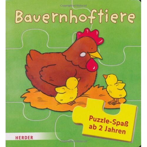 Angelika Penner - GEBRAUCHT Bauernhoftiere: Puzzlebuch ab 2 - Preis vom 06.09.2022 04:25:25 h