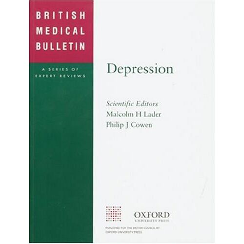 Malcolm Lader – GEBRAUCHT Depression (British Medical Bulletin) – Preis vom 08.01.2024 05:55:10 h