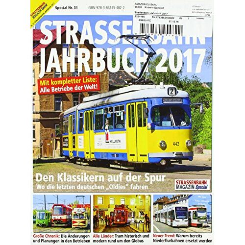 GEBRAUCHT Straßenbahn Jahrbuch 2017 - Preis vom 19.04.2024 05:01:45 h