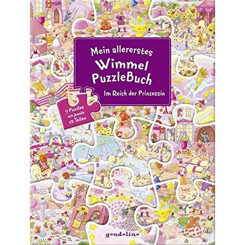 GEBRAUCHT Mein allererstes WimmelPuzzleBuch - Im Reich der Prinzessin - Preis vom 19.04.2024 05:01:45 h