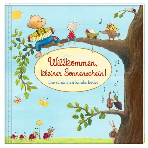– GEBRAUCHT Geschenkbuch mit Kuvert – Willkommen, kleiner Sonnenschein!: Die schönsten Kinderlieder – Preis vom 07.01.2024 05:53:54 h
