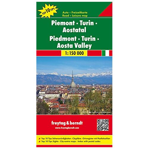 Freytag-Berndt und Artaria KG – GEBRAUCHT Freytag Berndt Autokarten, Piemont – Turin – Aostatal, Top 10 Tips – Maßstab 1:150.000 – Preis vom 04.01.2024 05:57:39 h