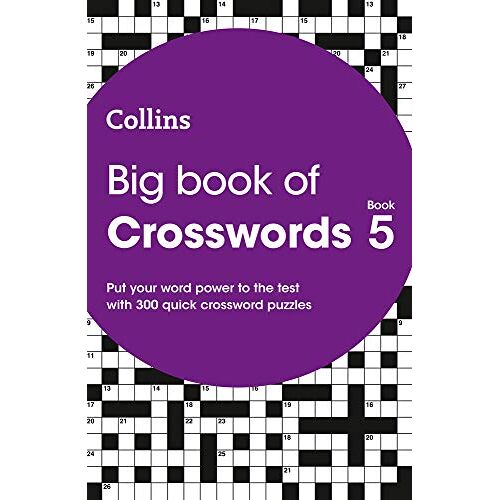 Collins Puzzles - GEBRAUCHT Big Book of Crosswords Book 5: 300 Quick Crossword Puzzles (Collins Puzzles) - Preis vom 20.11.2022 05:46:52 h