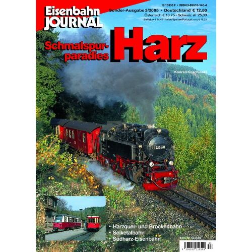 Konrad Koschinski - GEBRAUCHT Schmalspurparadies Harz - Eisenbahn Journal Sonder-Ausgabe 3-2005 - Preis vom 18.04.2024 05:05:10 h