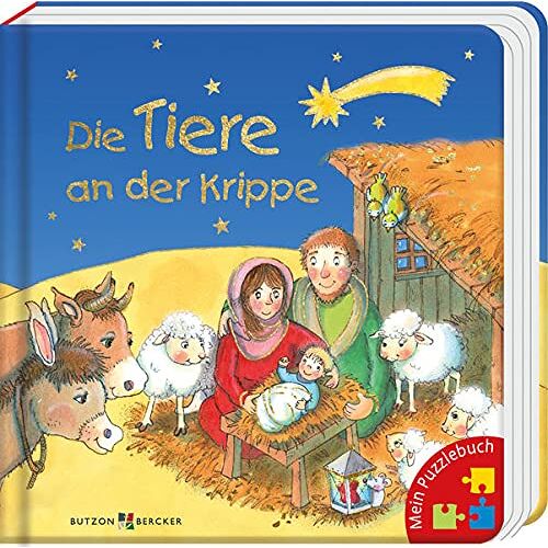 Anna Peters - GEBRAUCHT Die Tiere an der Krippe: Mein Puzzlebuch (Pappbilderbücher) - Preis vom 19.04.2024 05:01:45 h
