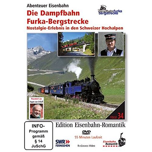 GEBRAUCHT Edition Eisenbahn-Romantik: Die Dampfbahn Furka-Bergstrecke - Preis vom 17.04.2024 05:01:18 h