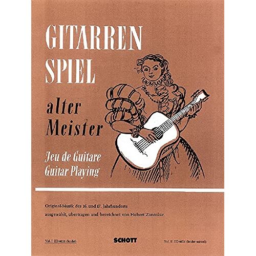 Hubert Zanoskar – GEBRAUCHT Gitarrenspiel alter Meister: Originalmusik des 16. und 17. Jahrhunderts. Heft 1. Gitarre. – Preis vom 21.11.2023 06:09:57 h